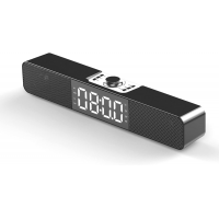 Мини-беспроводная Bluetooth-колонка с часами и будильником SOUNDBAR Q10 