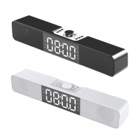 Мини-беспроводная Bluetooth-колонка с часами и будильником SOUNDBAR Q10 