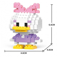 Конструктор детский Bricks Daisy Duck C1008 (137 деталей, 6,6 см)