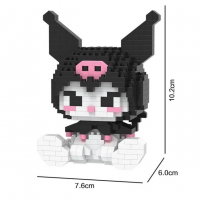 Конструктор детский Bricks Kuromi S71131 (высота 10,2 см)