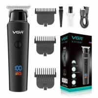 Машинка для стрижки VGR V-937 (до 500 минут работы, LED-дисплей, USB Type-C)