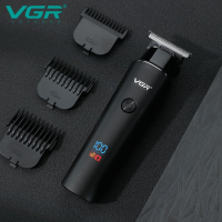 Машинка для стрижки VGR V-937 (до 500 минут работы, LED-дисплей, USB Type-C)
