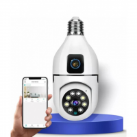 Смарт-камера в форме лампочки Wi-Fi TS-H17W, Wi-Fi, 2 обьектива