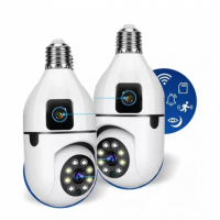 Смарт-камера в форме лампочки Wi-Fi TS-H17W, Wi-Fi, 2 обьектива