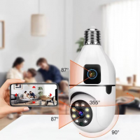 Смарт-камера в форме лампочки Wi-Fi TS-H17W, Wi-Fi, 2 обьектива