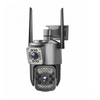 Уличная Wi-Fi камера TS-32W, два объектива, 8Мп