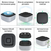 Электрическая пепельница с функцией очистки воздуха 