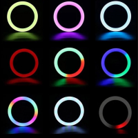 Кольцевая RGB LED лампа MJ36, 36 см