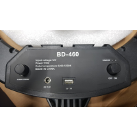 Кольцевая лампа BD-460, 46 см, 3 держателя