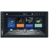Автомагнитола 2DIN 7023A с сенсорным экраном 8" на Android, 2GB RAM, 32GB памяти