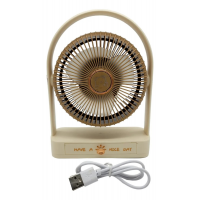 Мини-вентилятор настольный YS2301A, USB, 3 скорости
