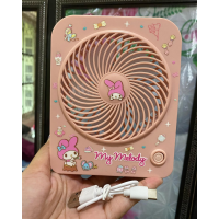 Мини-вентилятор 6830A с подставкой и USB-зарядкой