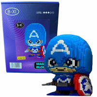 Конструктор Magic Blocks MW-SS04 Капитан Америка, 3489 деталей