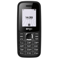 Мобильный телефон ERGO B184 Dual Sim Black