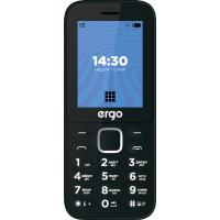 Мобильный телефон ERGO E241 Dual Sim Black