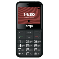 Мобильный телефон ERGO R231 Dual Sim Black, 2.31"