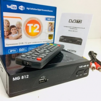 Цифровой ТВ-тюнер MG 812 T2 с Wi-Fi, IPTV,