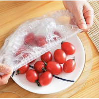Универсальные пакеты на резинке для хранения продуктов, крышка-чехол на тарелку, набор 100 шт.