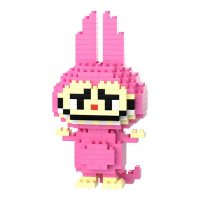 Конструктор BRICKS LABUBU ( Лабубу ), 150 деталей, высота 10 см