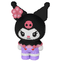 Конструктор Magic Blocks Kuromi 3D, 11 000 деталей, высота 65 см (1030) Конструктор Magic Blocks Kuromi 3D, 11 000 деталей, высота 65 см (1030)