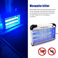 Электрическая лампа-ловушка 16 Вт для насекомых Pest Killer, от сети, 34,5 × 9,2 × 2,4 см