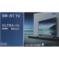 Телевизор Smart TV S42, Ultra HD, Bluetooth, Android 14, Wi-Fi