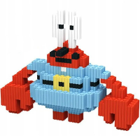 Конструктор MAGIC BLOCKS – Мистер Крабс (ZK-34, 560 деталей) Конструктор MAGIC BLOCKS – Мистер Крабс (ZK-34, 560 деталей)