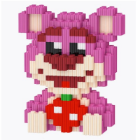 Конструктор MAGIC BLOCKS – Мишка Лотсо (ZK-36, 560 деталей)