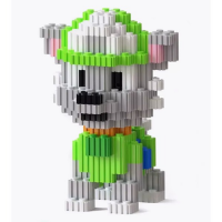 Конструктор MAGIC BLOCKS – Щенок Рокки (WWD-04, 560 деталей)