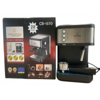 Эспрессо-кофеварка Crownberg CB-1570, 20 бар, 1200 Вт Эспрессо-кофеварка Crownberg CB-1570, 20 бар, 1200 Вт