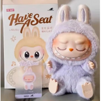 Мягкая игрушка Labubu (Лабубу) 17 см, Have a Seat