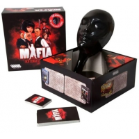 Настольная игра "Мафия" - игровой комплект с масками и карточками ролей
