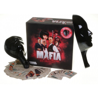 Настольная игра "Мафия" - игровой комплект с масками и карточками ролей