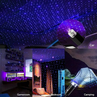 Лазерное освещение Star Decoration Lamp от USB