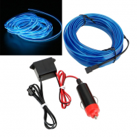 Неоновая подсветка в автомобиль Car Cold Light Line 3M Blue