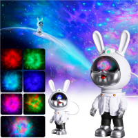 Проектор Moon Bunny 6 в форме кролика-космонавта