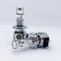 Комплект LED ламп с линзой H7