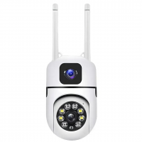 IP-камера видеонаблюдения Dual Lens V11 8 МП, 4K, Wi-Fi,