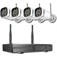 Wi-Fi комплект видеонаблюдения на 4 камеры WiFi kit 4ch