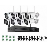 Wi-Fi комплект видеонаблюдения на 8 камер WiFi kit 8ch