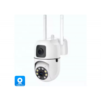 IP-камера видеонаблюдения Dual Lens V11 8 МП, 4K, Wi-Fi,