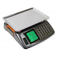 Торговые весы Crownberg CB-5011, металлические кнопки