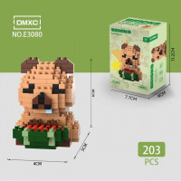 Конструктор BRICKS Kapibala E3080 (203 детали) Конструктор BRICKS Kapibala E3080 (203 детали)
