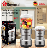 Электрический блендер-кофемолка Domotec MS-7126 2в1