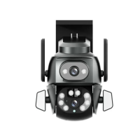 IP-камера Wi-Fi DOUL CAM Q821 APP CareCamPro, 4 МП, с двумя объективами