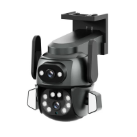 IP-камера Wi-Fi DOUL CAM Q821 APP CareCamPro, 4 МП, с двумя объективами