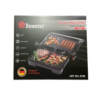 Электрический гриль Domotec MS-240, 1000 Вт