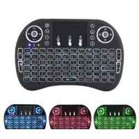 Беспроводная клавиатура MWK08/i8 LED + Touch с подсветкой