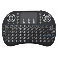 Беспроводная клавиатура MWK08/i8 LED + Touch с подсветкой