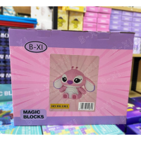 Конструктор Magic Blocks №1081 "Лило и Стич" Ангел 50 см, 12 000 деталей